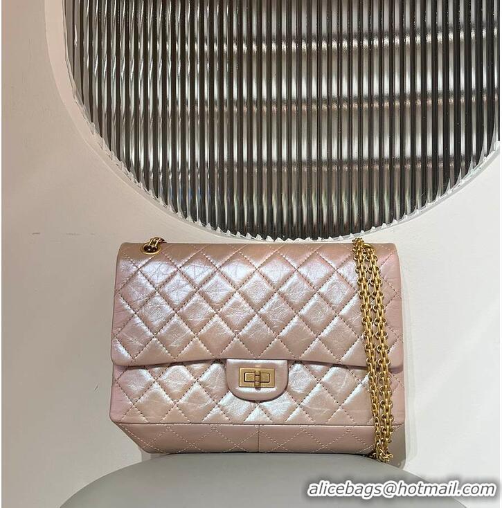 Best Price Chanel 2.55 Handbag Aged Calfskin & Gold-Tone Metal AP4177 Pearl Beige 2026