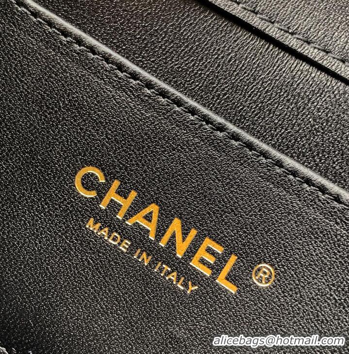 Best Price Chanel Small Flap Bag Patent Lambskin & Gold-Tone Metal AS4289 Black 2026