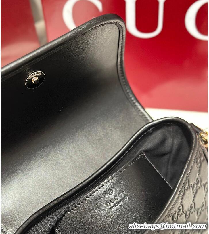 Best Quality Gucci GG Matelasse Mini Bag In Leather 589563 Black 2026