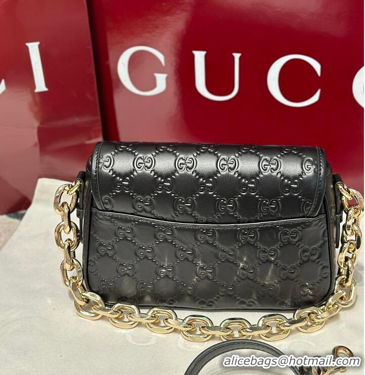 Best Quality Gucci GG Matelasse Mini Bag In Leather 589563 Black 2026