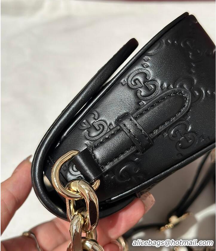 Best Quality Gucci GG Matelasse Mini Bag In Leather 589563 Black 2026