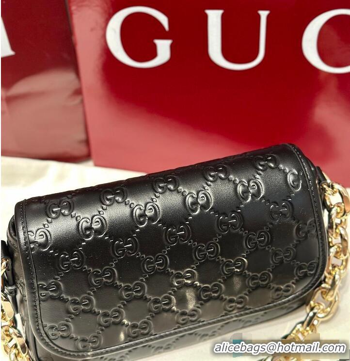 Best Quality Gucci GG Matelasse Mini Bag In Leather 589563 Black 2026