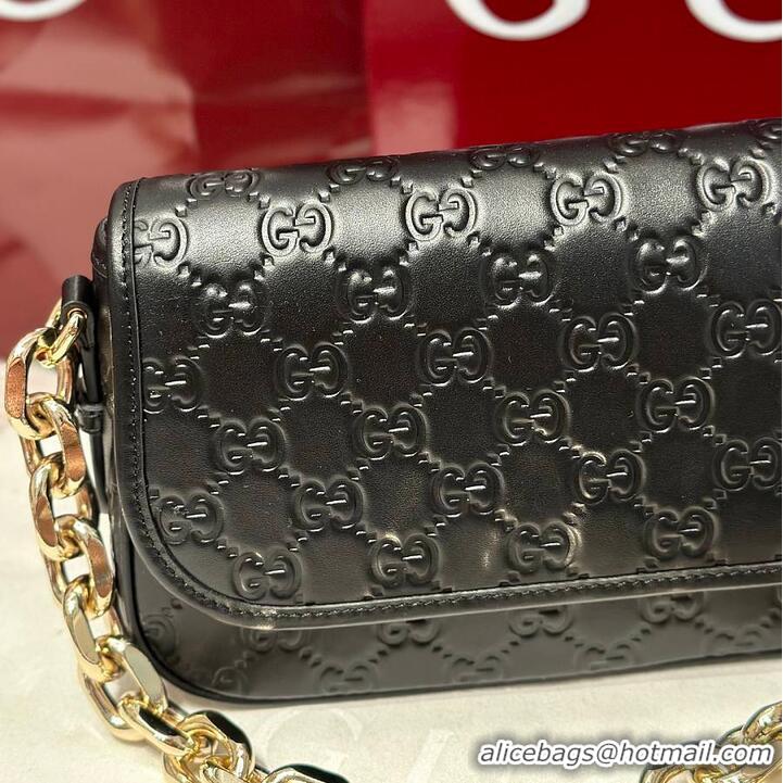 Best Quality Gucci GG Matelasse Mini Bag In Leather 589563 Black 2026