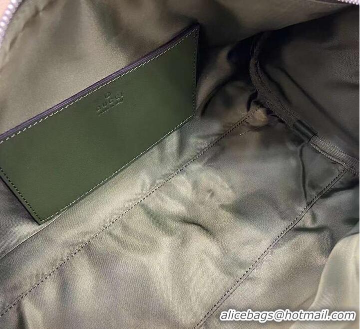 Grade Design Gucci GG Canvas Small Cylinder Bag GG Canvas 589564 Forest Green 2026