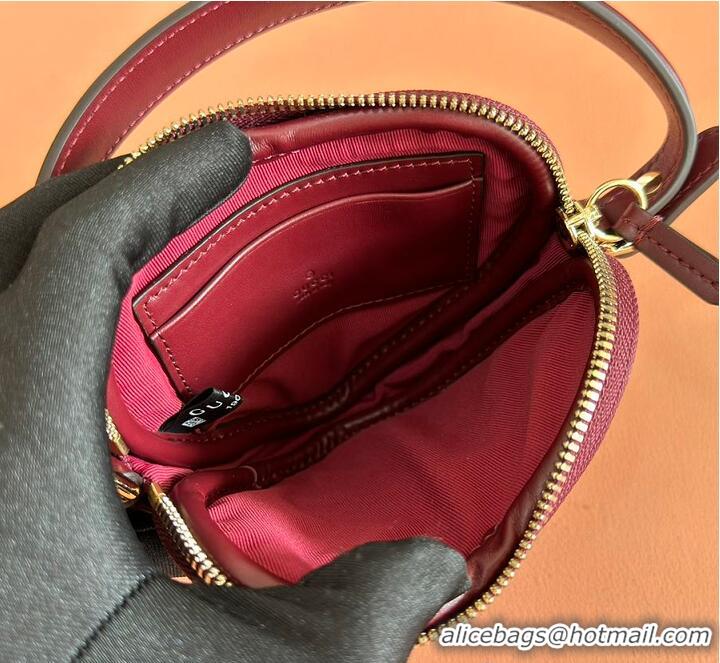 Super Quality Gucci Heart-Shaped GG Marmont Mini Bag 589565 Red 2026