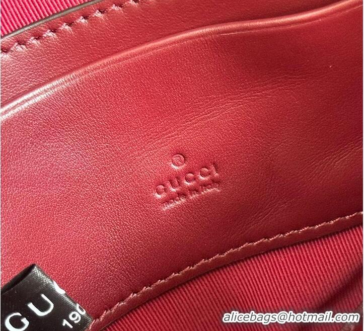 Super Quality Gucci Heart-Shaped GG Marmont Mini Bag 589565 Red 2026