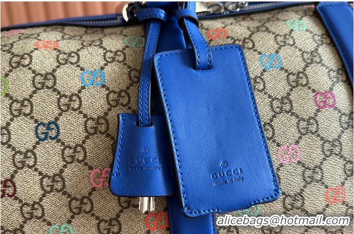 Traditional Specials Gucci GG Multicolor Medium Duffle In Fabric 589566 Beige/Dark Brown 2026