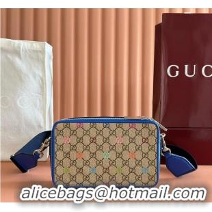 Promotional Gucci GG Multicolor Small Bag In Fabric 589567 Beige/Dark Brown 2026