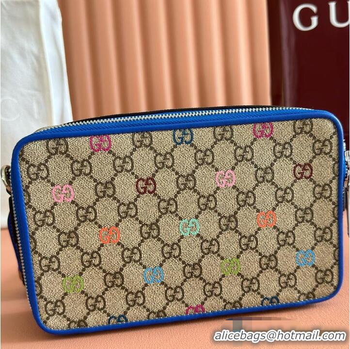 Promotional Gucci GG Multicolor Small Bag In Fabric 589567 Beige/Dark Brown 2026