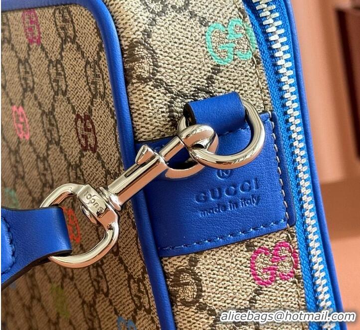 Promotional Gucci GG Multicolor Small Bag In Fabric 589567 Beige/Dark Brown 2026