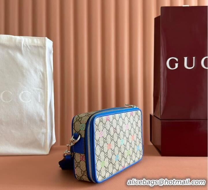 Promotional Gucci GG Multicolor Small Bag In Fabric 589567 Beige/Dark Brown 2026