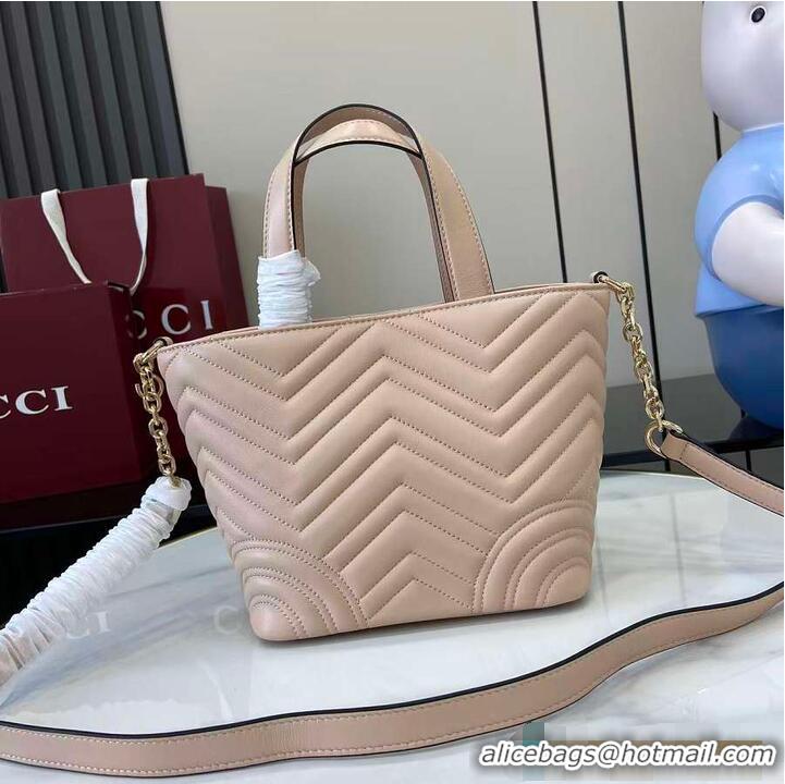 Unique Discount Gucci Betty Chevron Leather Small Tote Bag 847386 Beige 2026