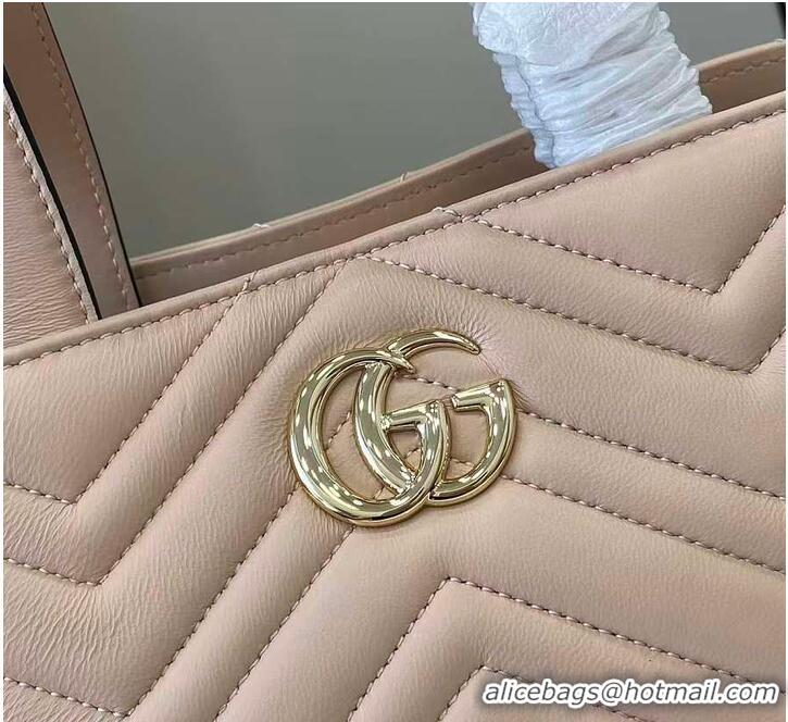 Unique Discount Gucci Betty Chevron Leather Small Tote Bag 847386 Beige 2026