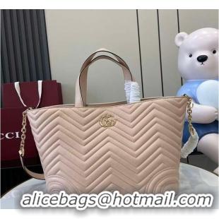 Shop Discount Gucci Betty Chevron Leather Medium Tote Bag 847387 Beige 2026