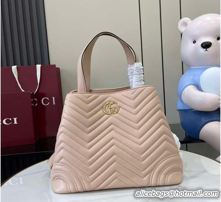 Shop Discount Gucci Betty Chevron Leather Medium Tote Bag 847387 Beige 2026