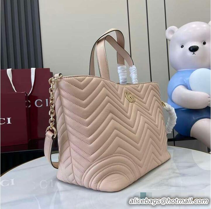 Shop Discount Gucci Betty Chevron Leather Medium Tote Bag 847387 Beige 2026