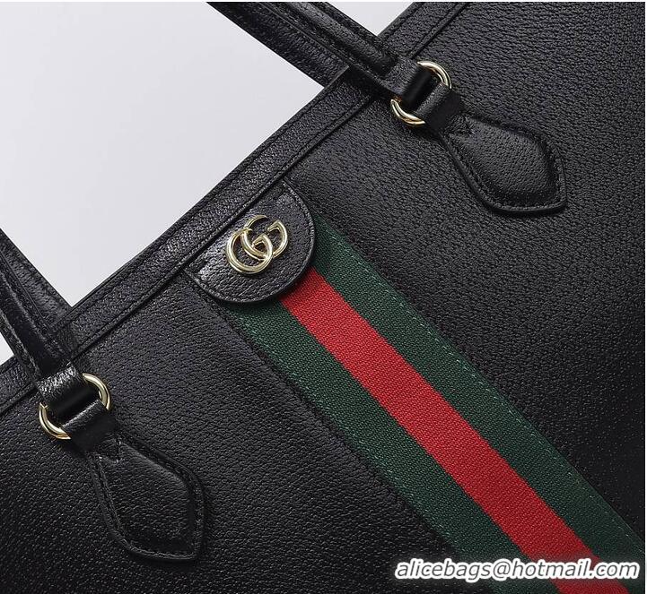 Reasonable Price Gucci Ophidia Medium Tote Bag In Leather 631686 Black 2026