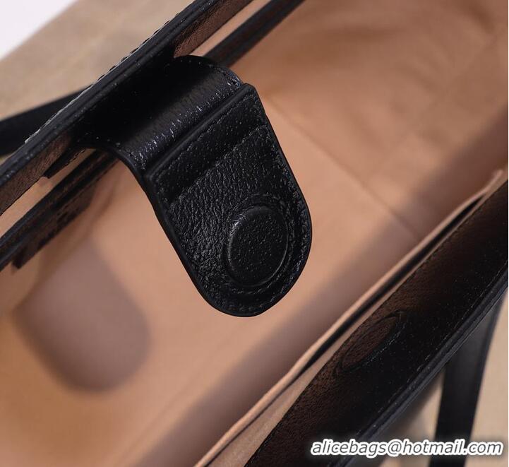 Reasonable Price Gucci Ophidia Medium Tote Bag In Leather 631686 Black 2026