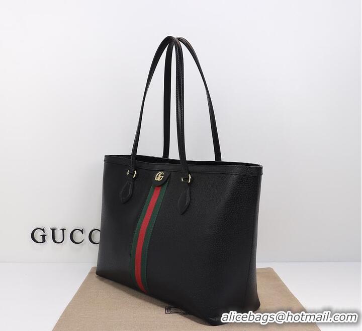 Reasonable Price Gucci Ophidia Medium Tote Bag In Leather 631686 Black 2026