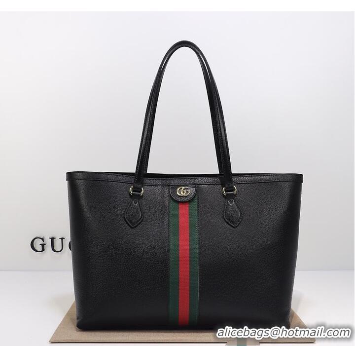 Reasonable Price Gucci Ophidia Medium Tote Bag In Leather 631686 Black 2026
