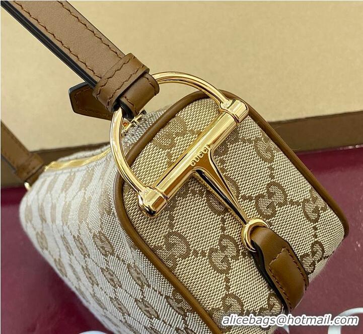 Top Design Gucci Half Horsebit Mini Bag 589561 Gold 2026