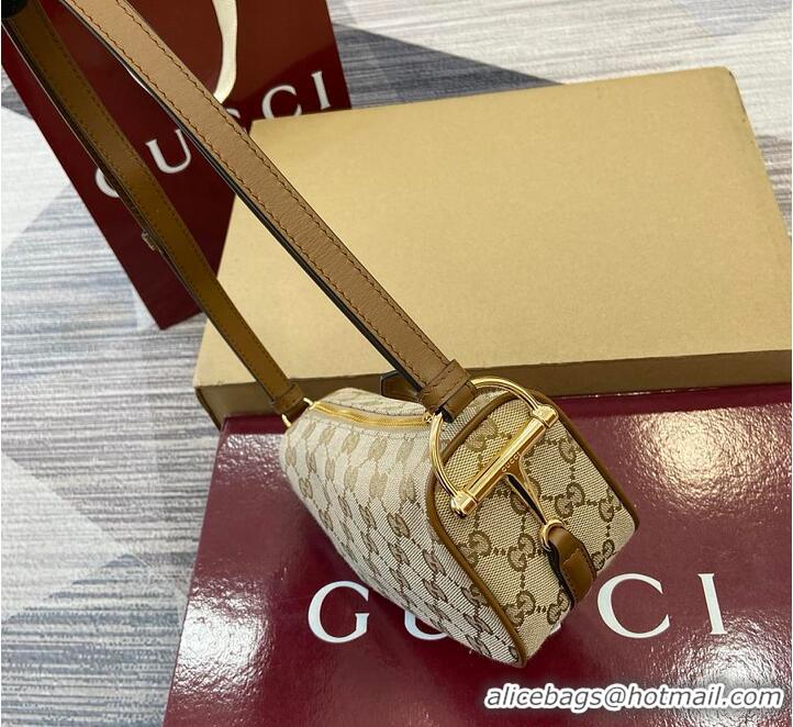 Top Design Gucci Half Horsebit Mini Bag 589561 Gold 2026