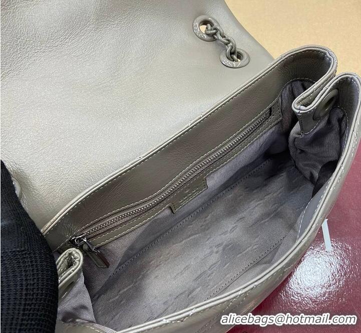 Famous Brand Gucci GG Marmont Leather Medium Shoulder Bag 850676 Dusty Grey 2026