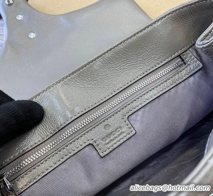 Famous Brand Gucci GG Marmont Leather Medium Shoulder Bag 850676 Dusty Grey 2026