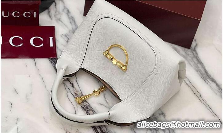 Well Crafted Gucci GG Marmont Leather Small Shoulder Bag 837468 White 2026