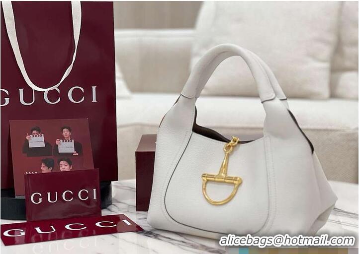Well Crafted Gucci GG Marmont Leather Small Shoulder Bag 837468 White 2026