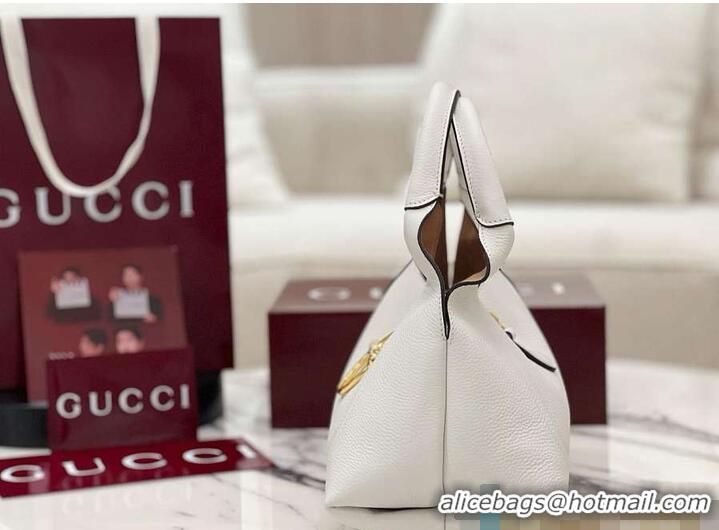 Well Crafted Gucci GG Marmont Leather Small Shoulder Bag 837468 White 2026