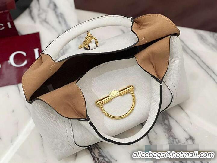 Well Crafted Gucci GG Marmont Leather Small Shoulder Bag 837468 White 2026