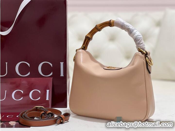 Buy Discount Gucci Diana Small Shoulder bag In Leather 746251 Beige 2026
