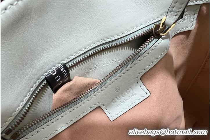 Best Quality Gucci Diana Small Shoulder bag In Leather 746251 Light Mint 2026