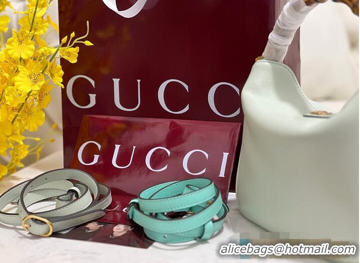 Best Quality Gucci Diana Small Shoulder bag In Leather 746251 Light Mint 2026