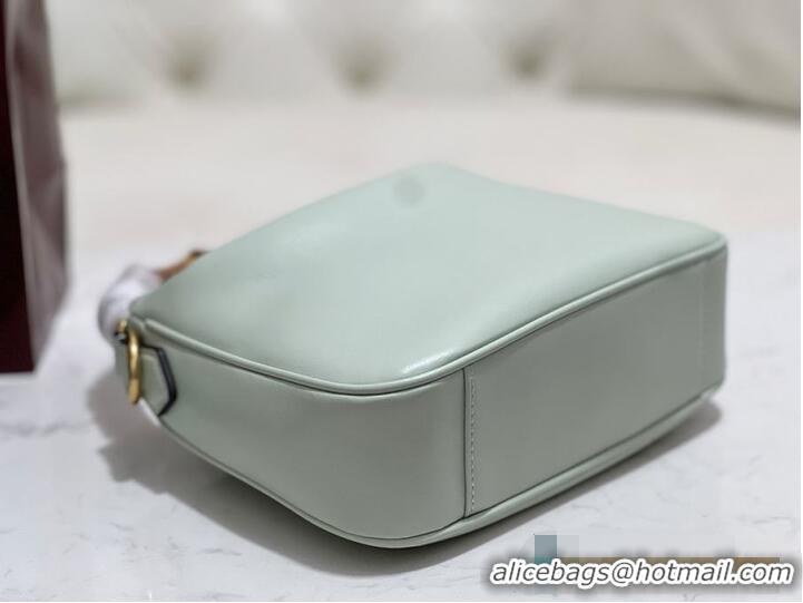 Best Quality Gucci Diana Small Shoulder bag In Leather 746251 Light Mint 2026