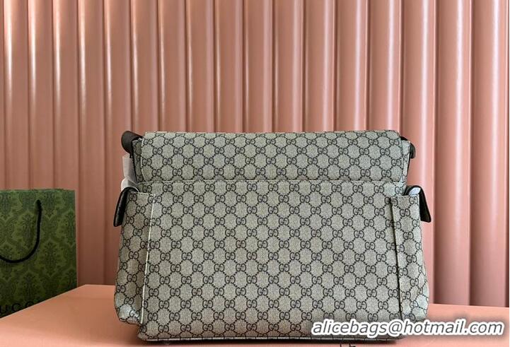 Market Sells Gucci GG Supreme Plus Diaper Large Changing Bag 211132 Beige 2026