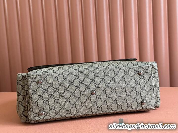 Market Sells Gucci GG Supreme Plus Diaper Large Changing Bag 211132 Beige 2026