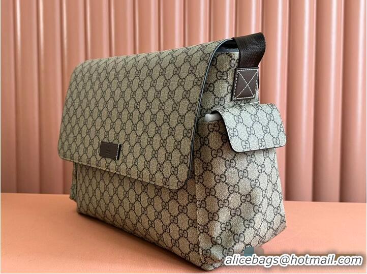 Market Sells Gucci GG Supreme Plus Diaper Large Changing Bag 211132 Beige 2026