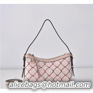 Best Price Gucci Printed GG Small Shoulder Bag 815119 Pink/Red 2026