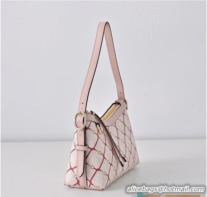 Best Price Gucci Printed GG Small Shoulder Bag 815119 Pink/Red 2026