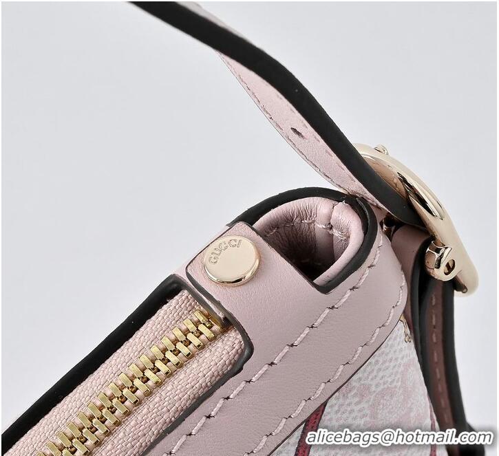 Best Price Gucci Printed GG Small Shoulder Bag 815119 Pink/Red 2026