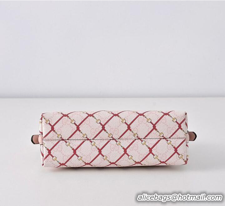 Best Price Gucci Printed GG Small Shoulder Bag 815119 Pink/Red 2026