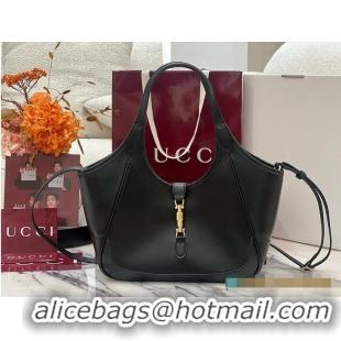 Modern Classic Gucci Mercato Small Tote Bag In Leather 211132 Black 2026
