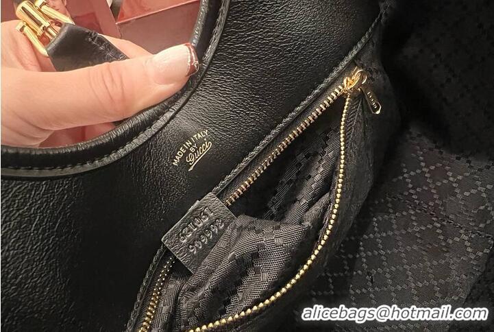 Modern Classic Gucci Mercato Small Tote Bag In Leather 211132 Black 2026