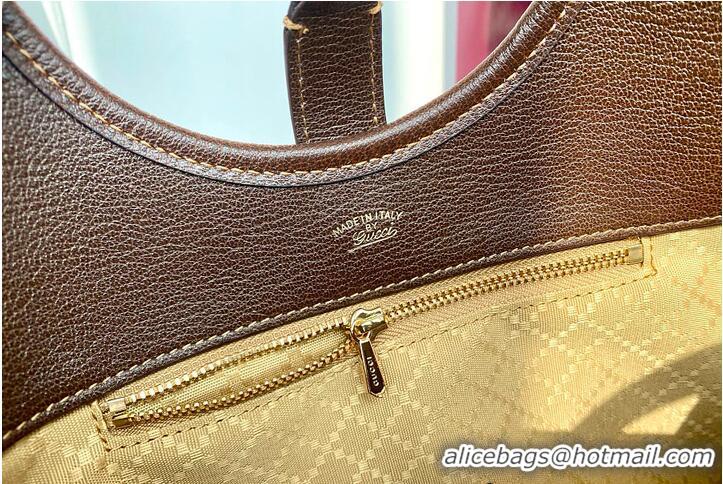 Market Sells Gucci Mercato Small Tote Bag In GG Canvas 866735 Beige/Dark Brown 2026