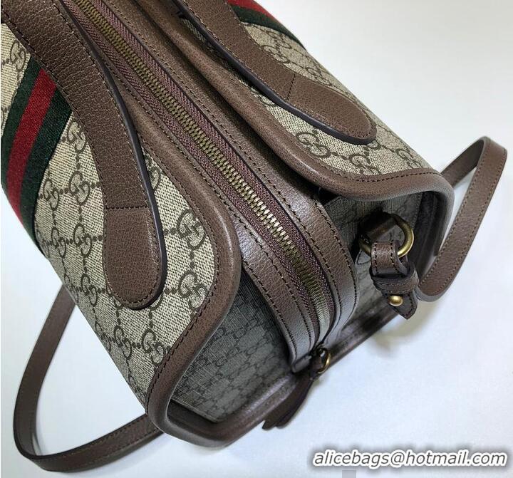 Buy Inexpensive Gucci Mini Ophidia Duffle Bag 56522 Beige/Dark Brown