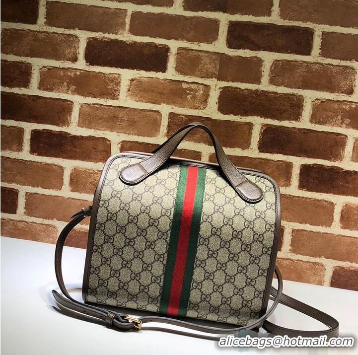 Buy Inexpensive Gucci Mini Ophidia Duffle Bag 56522 Beige/Dark Brown