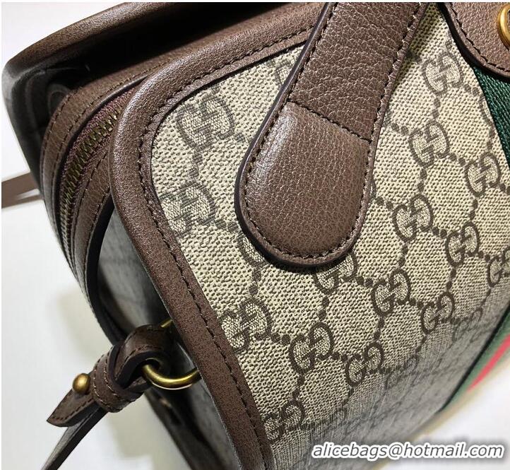 Buy Inexpensive Gucci Mini Ophidia Duffle Bag 56522 Beige/Dark Brown