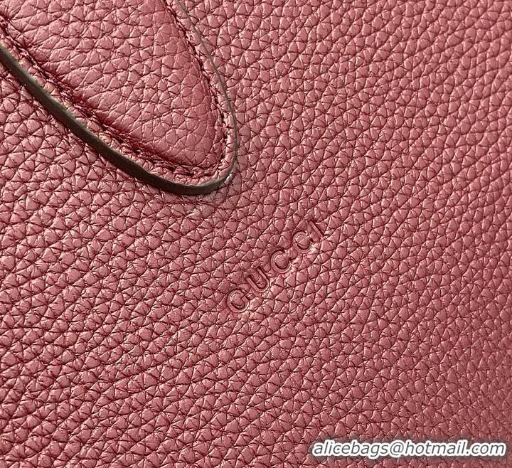 Top Grade Gucci Large Tote Bag With Hook Closure Rouge 739078 Burgundy 2026